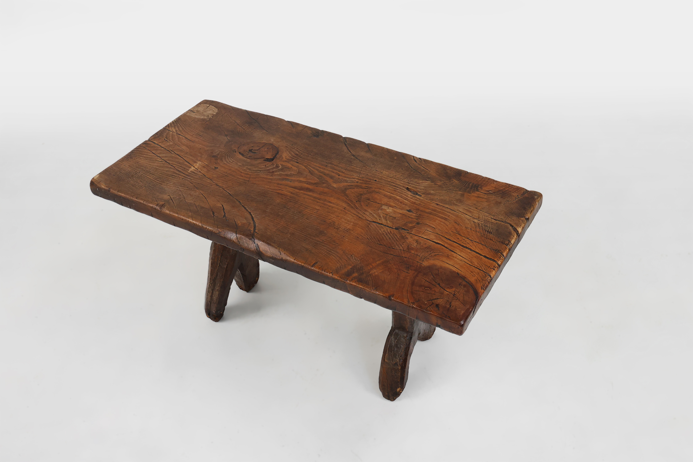 Rustic Spanish dining table, handmade in oak, 16th centurythumbnail